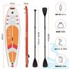 CYFIE Надувная 320см 81см 15см Доска для гребли с каяком Идеально подходит для SUP 150кг Вес Идеально подходит для SUP рыбалки и йоги Стенд-ап падлборд, Длинный, Широкий, Толстый,