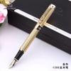 Jinhao 1200 Металлический Золотая Сетка Корпус Клипса-Дракон Широкое Перо 0.7мм Перьевая Ручка Офис Школа Письмо Подарок Аксессуар для Ручки