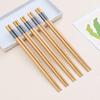 Koi 2025 High-End Nan Bamboo Chopsticks - Mold-Resistant & Healthy Tableware