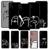 Чехол для телефона для OnePlus 12 11 10 9 Pro 9T 12R 10R 9R 9RT 10T 8T 8 7 6T 7T Nord 2T CE 2 5G N200 N10 Чехол Милый Мультяшный Человек-Спичка