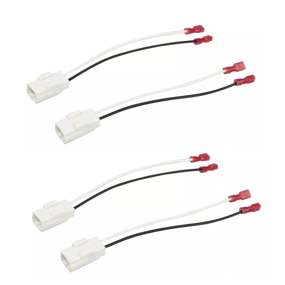 4x Speaker Harness Plug For Jeep Grand Cherokee Renegade Chrysler Dodge 72-6515