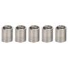5Pcs Thread Inserts Male Female Reducing Nut Repair Tool Stainless Steel Fastener M22x2.5x2D