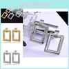 Bold Shape Geometric Alloy Earrings For Women Ideal For Business Gifts