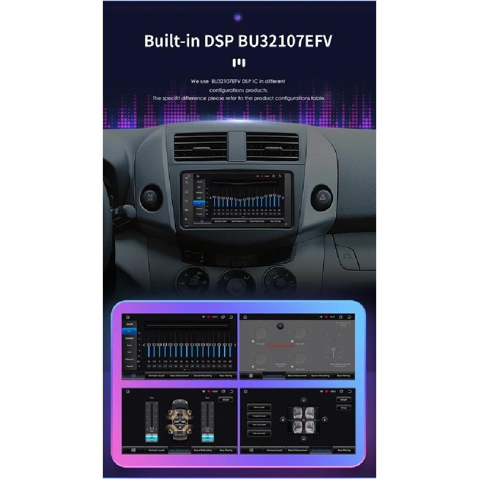 Hizpo 7" Car Radio Multimedia Player Universal For Toyota 4Runner Camry Corolla Tuntra RAV4 Navigation Android Autoradio Stereo