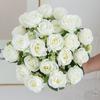 1 шт. Искусственные Цветы Шелковая Роза Букет Фестиваль Сад Дом Комната Свадьба Свадебный Букет Украшение Diy Подарок Цветочная Композиция
