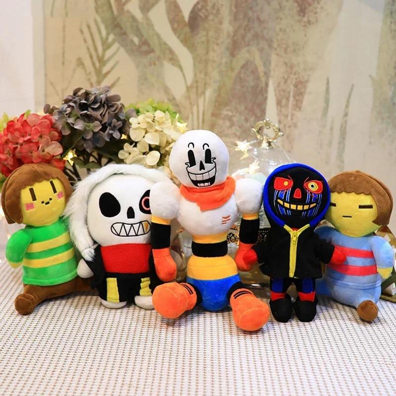 Плюшевые игрушки в стиле Undertale, куклы-персонажи, украшение для дивана-кровати, подарки на день рождения и Рождество для детей