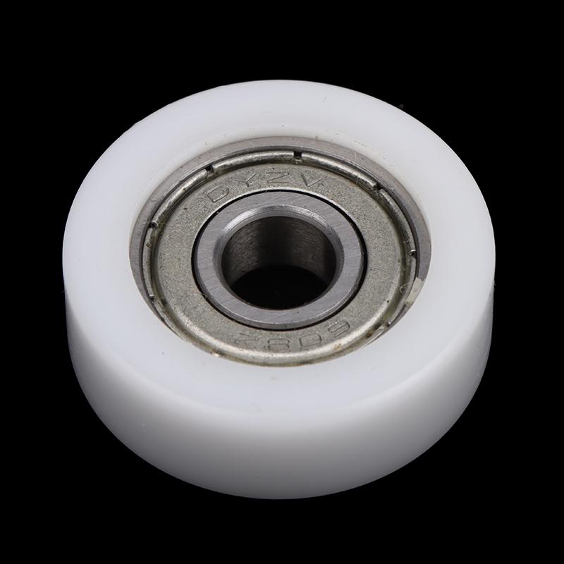 1Pc 8*30*10Mm Injection Molded Nylon Coated Bearing Wheel Bearing 608 Roller Wheel Track Rail Pulley Door Window Track Pulley
