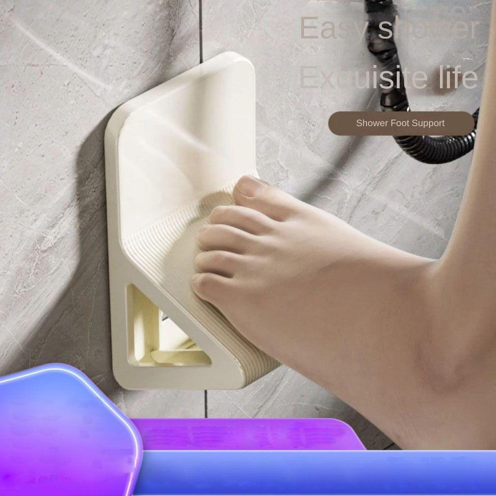 Non Perforated Bathroom Foot Pedal Grip Holder Pedal Step For Pregnant Women and Elderly People