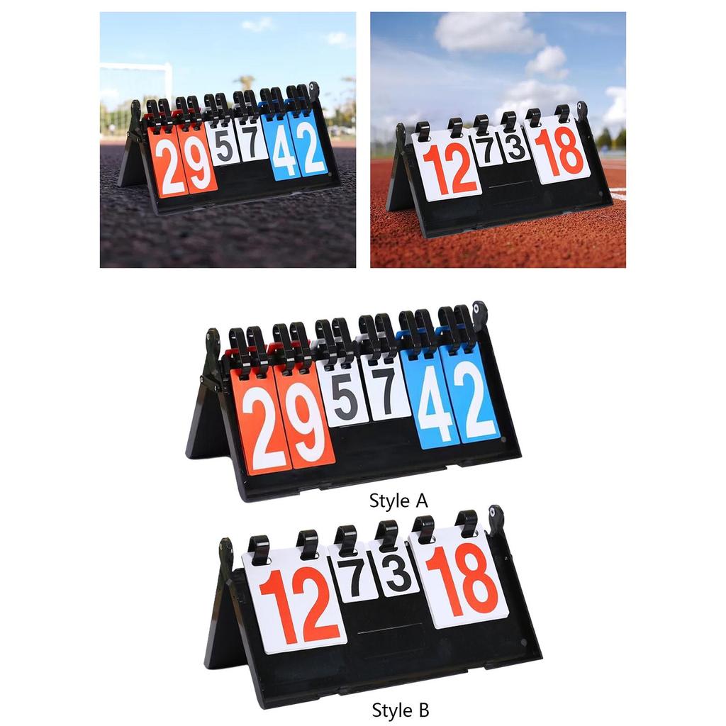 Табло складное профессиональное с цифрами, перекидное табло для