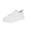 Platform white shoes women's 2025 new spring student casual women's shoes trendy sports board shoes single shoes women