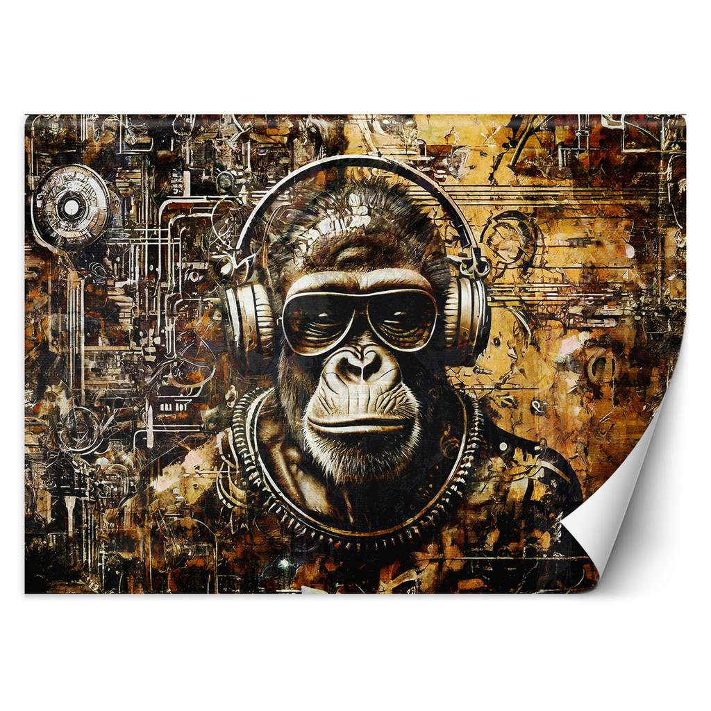Wallpaper Monkey with glasses