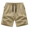 Большие летние тонкие быстросохнущие пляжные шорты повседневные бриджи мужские шорты
