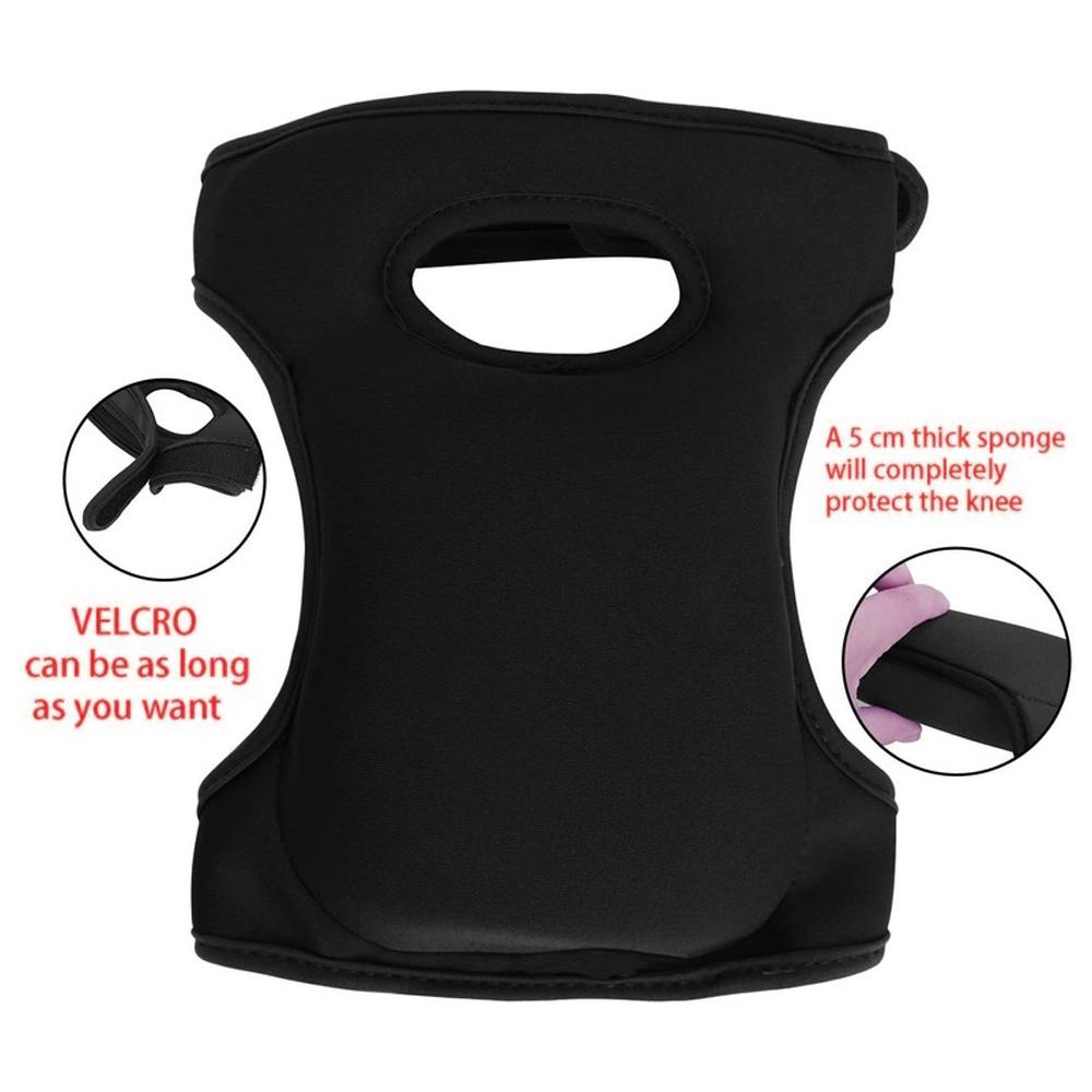 1Pair Knee Pads Non-Slip Thick Extra Foam Cushion For Scrubbing Floors,Gardening,With Soft Inner Liner, Strong Adjustable Straps
