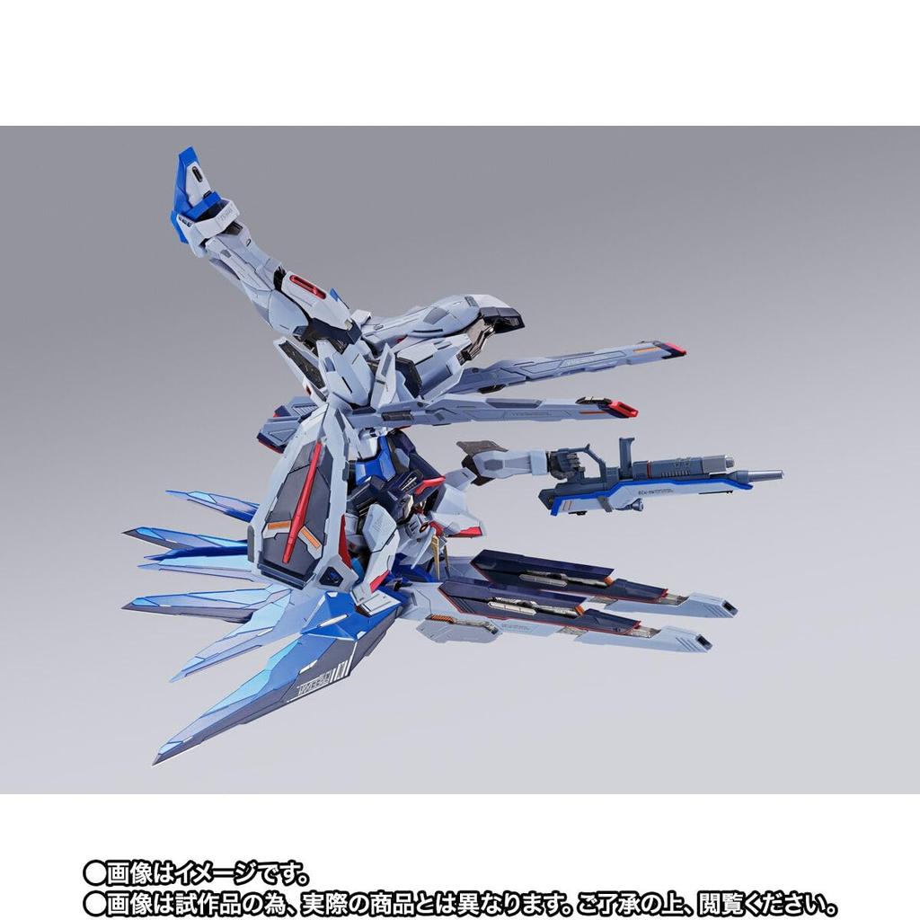 Tamashii Nation 2023 Limited METAL BUILD Freedom Gundam CONCEPT 2 SNOW SPARKLE Ver. приблизительно. 190 мм ABS и ПВХ литая подвижная окрашенная фигурка