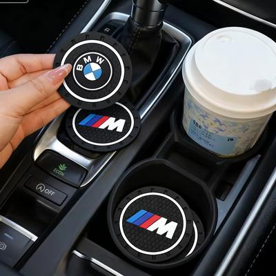 2 шт. Для M Performance E46 E90 E60 F30 F10 E39 F20 кулон Силиконовый Гель Автомобильная Подставка Под Стакан Воды Противоскользящая Подушка Авто Аксессуары