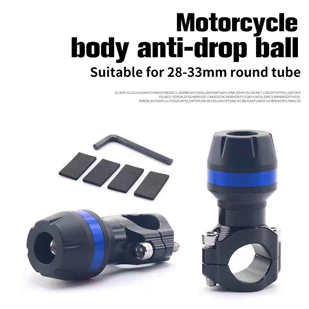 Universal Motorcycle Clamp Falling Protection Electric Scooter Frame Sliders Crash Pad for Haojue UHR150 UFR150 AR150