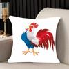Украшение для дома Петух Наволочка Декоративная Печать Квадратный Автомобиль Диван Чехол Для Подушки Формы 45*45см