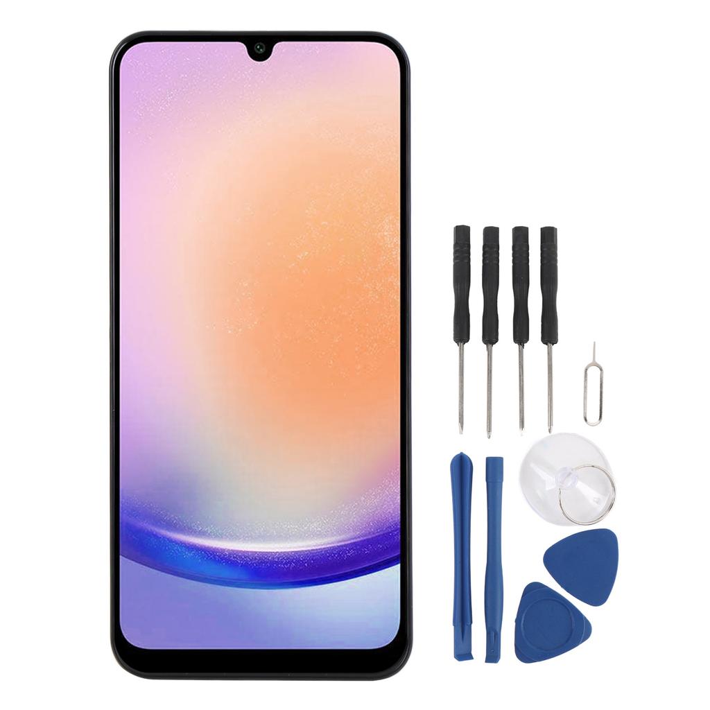 Phone Screen Replacement HD Display Phone Touch LCD Digitizer Replacement for Galaxy A25 SM-A256B