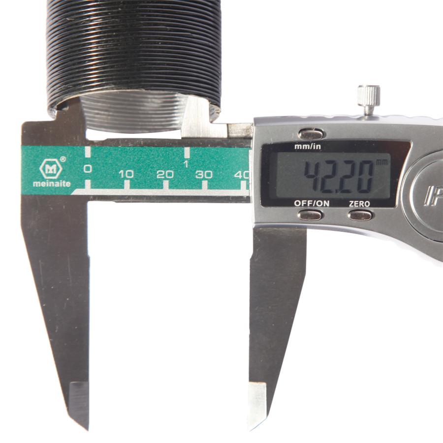 42 мм Гофрированная трубка воздухозаборника и выпускного патрубка для автомобильного отопителя, автомобильные аксессуары