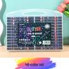 Двухцветный блестящий маркер для журналов и DIY-арта - Флуоресцентный акварельный маркер для студентов