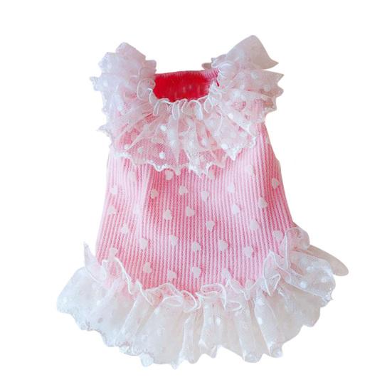 Дышащее платье для собак Красивый привлекательный очаровательный пуловер Юбка для щенка для повседневной жизни