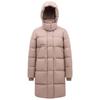 Jinyujie Women's Mid-length Loose Fit Puffer Down Jacket