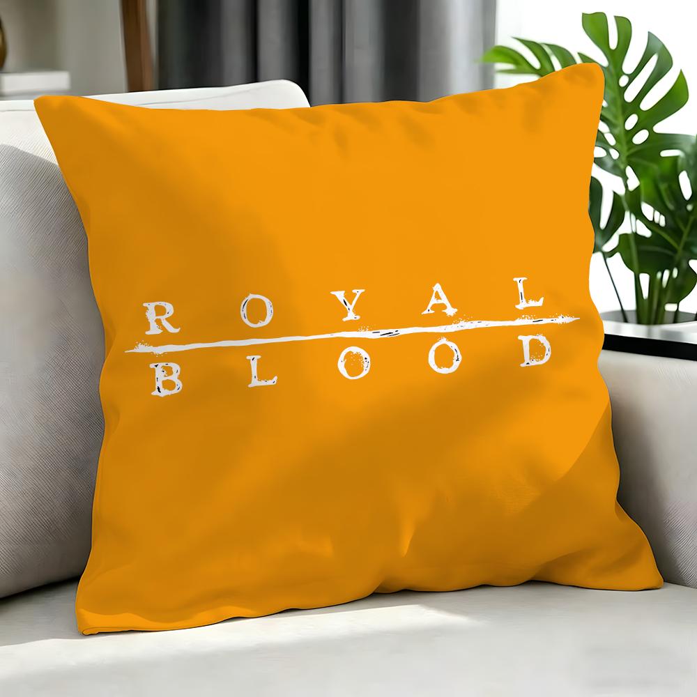 Rock Royal Blood Cushion Cover Cushion Cover Set 4Pcs 50X50 45X45 40X40 Pillowcase Decorative Sofa Home Decor