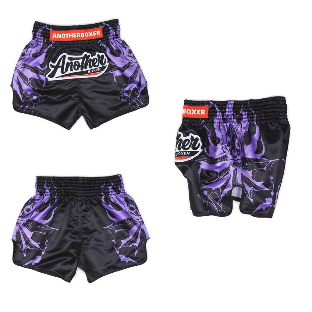 Muay Thai MMA UFC Martial Arts Shorts Pants Kickboxing Boxing Fight Unisex Men Women Kid Trunk Quick Dry Print Elastic Polyester Training
