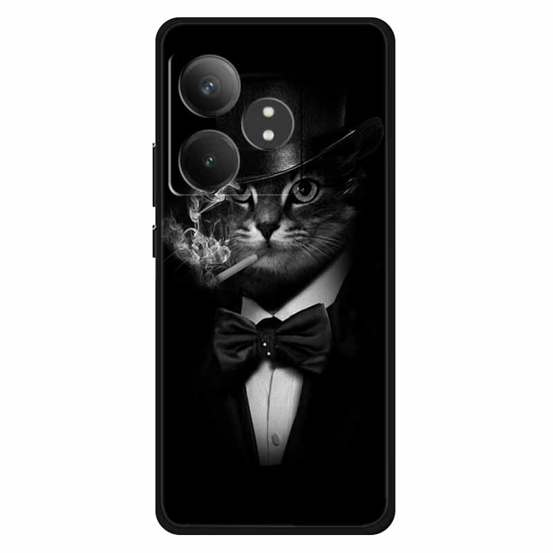 Чехол Для Realme GT 6T / GT 6 Чехлы Силиконовый Планета Расписной ТПУ Мягкая Задняя Крышка Телефона Для RMX3853 Защитный Чехол RMX3851 GT 6
