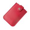 Stackable Pull-Out Card Holder Multi-Card Slots Credit Card Holder PU Leather Pocket Business Card