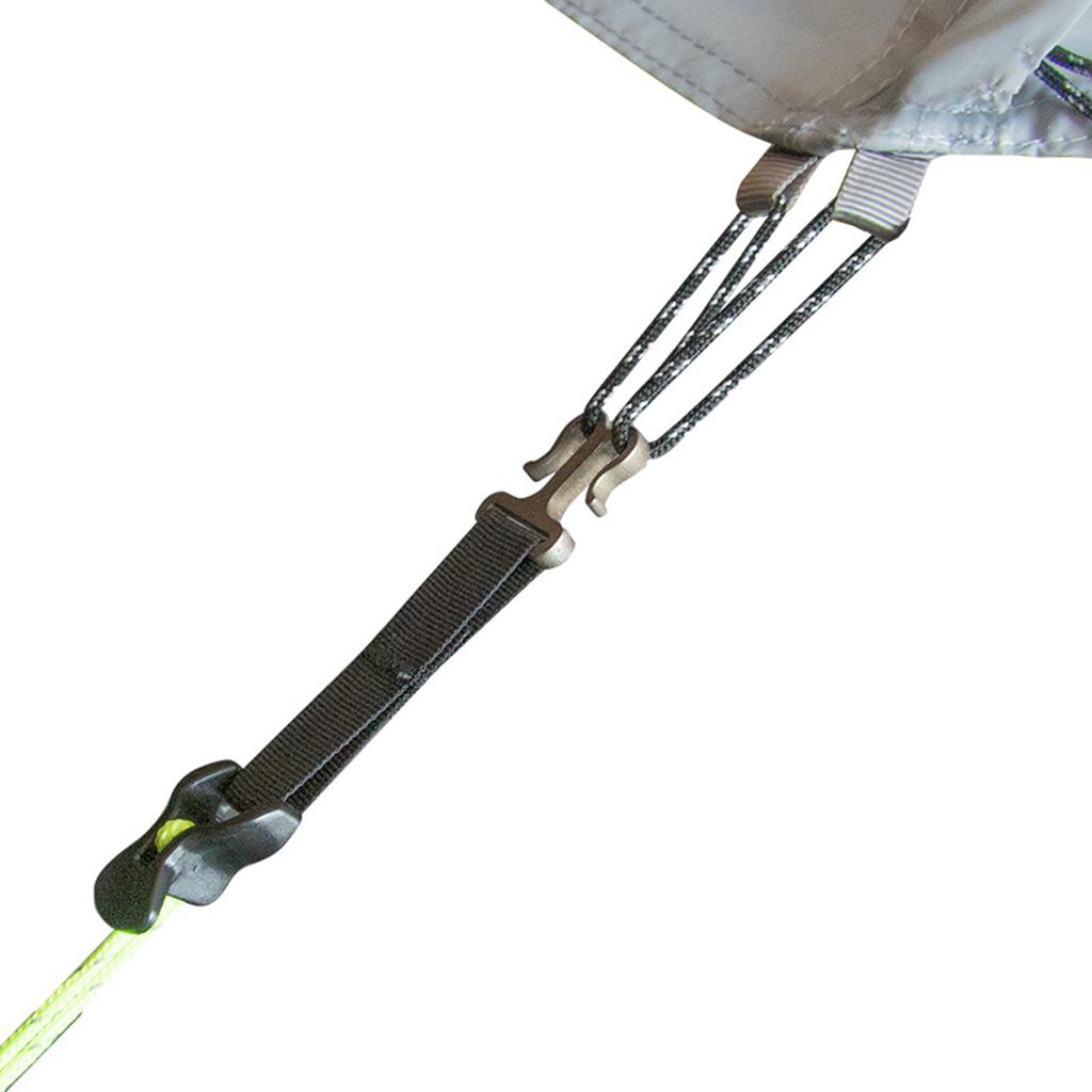 Carabiner Clips Hooks Camping Tent Fixed Buckle Portable High-Density Nylon Webbing Climbing Hook Wind Rope Holder