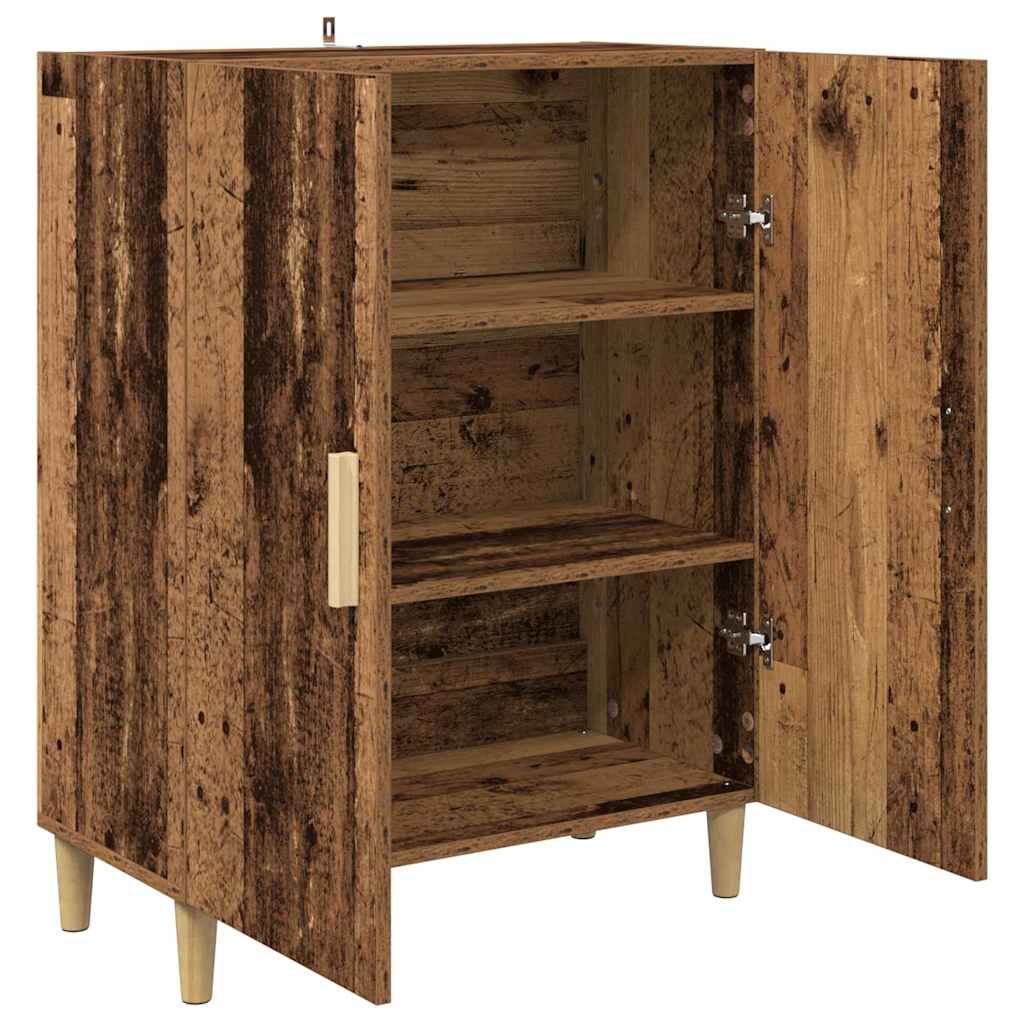 Reclaimed Wood Sideboard 70 x 34 x 90 cm Engineered Wood
