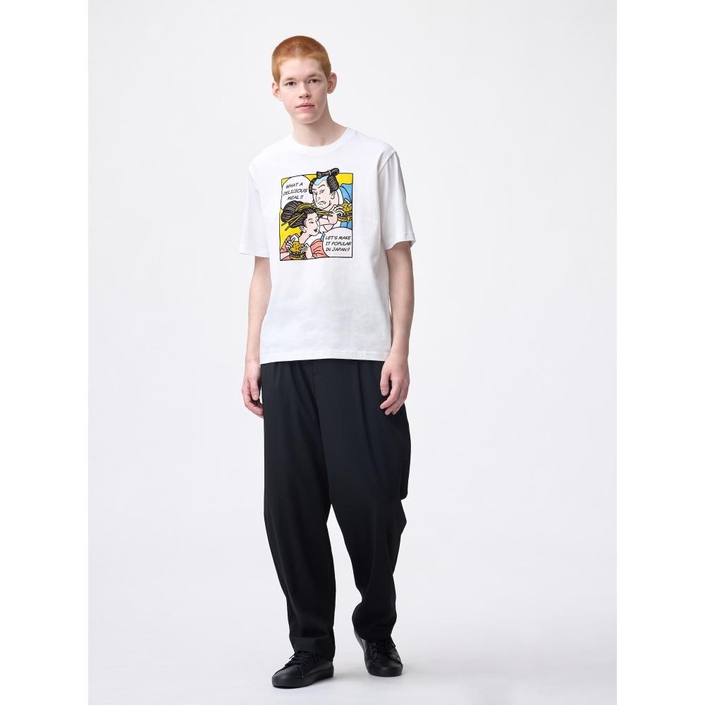 GU by Uniqlo Графическая футболка Wamericanbey