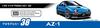 Aoshima Bunka Kyozaisha Модель автомобиля серии Mazda PG6SA 1992 года, пластиковая модель 1/24 № 38 AZ-1