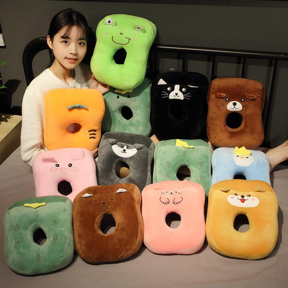 Animal Pattern Desk Rest Pillow Cartoon Neck Support Nap Accessories Plush Nap Pillow Students