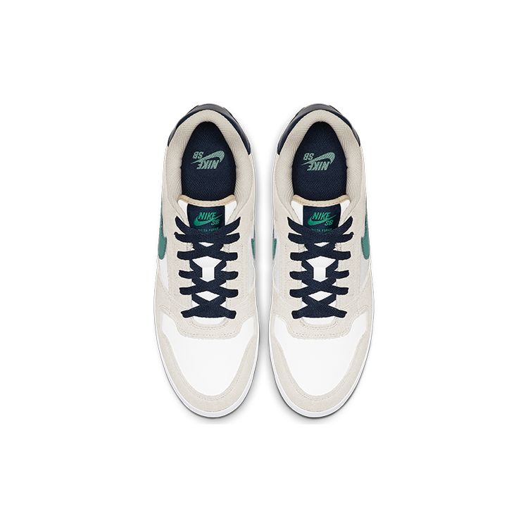 Nike SB Delta Force Vulc Retro Wrap Non-Slip Low-Top Skate Shoes Men Sneakers Off-White Green 942237-015