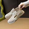Fashion Trendy Mesh Sandals New Summer New Hollow Breathable Casual Board Shoes Thick Sole Versatile Women's Vulcanized Shoes Sneaker