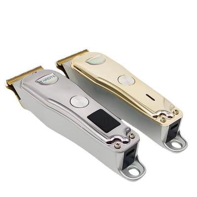 Машинка для стрижки волос с ЖК-дисплеем и зарядкой от USB, Т-образной формы, нулевым лезвием и градиентной резьбой