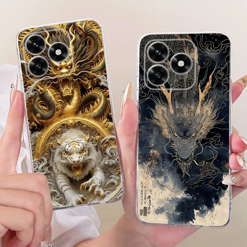 Case For Honor X5c Plus Cover 2025 New Fashion Flower Butterfly Soft Clear Silicone Phone Cases For Honor X5c 4G HonorX5c Fundas