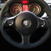 Накладка на руль автомобиля из углеродного волокна для Alfa Romeo 159 939 Brera Spider 2005 2006 2007 2008 2009 2010 2011