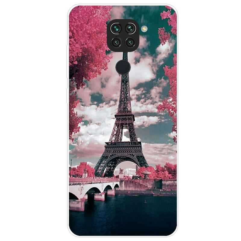 Чехол для телефона Xiaomi Redmi Note 9 Чехол 6.53;' Мягкий силиконовый чехол-накладка из ТПУ для Xiaomi Redmi Note 9, чехол-накладка Fundas Para