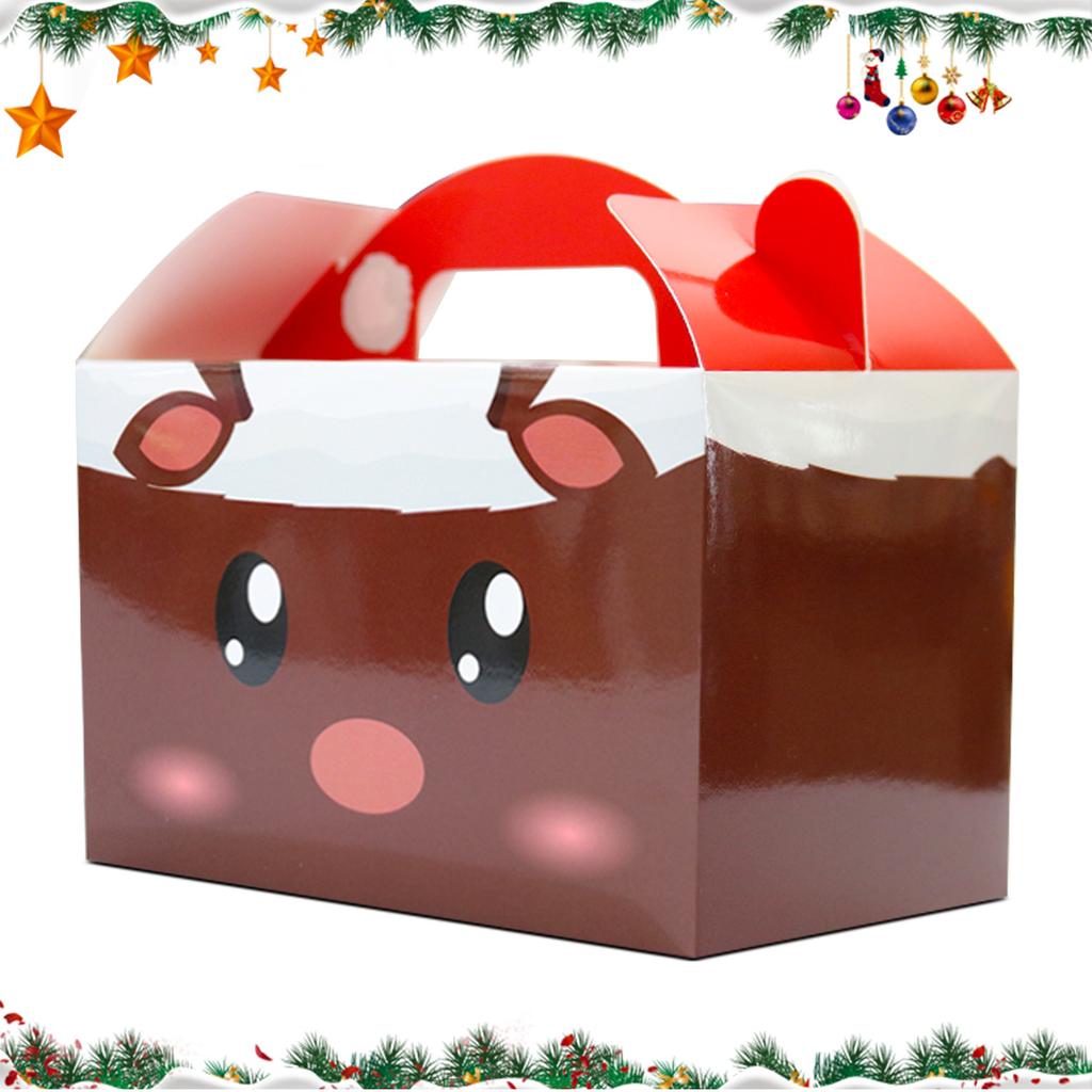 Christmas Decoration Cartoon Gift Box Candy Box Gift Box Carton Apple Gift Box Customization