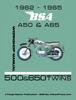 Книга 1962-1965 BSA A50 & A65 Factory Workshop Manual Unit-Construction Twins