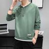 Свитер мужской весна осень одежда носить универсальный мужской круглый вырез мужской свитер мужской весна