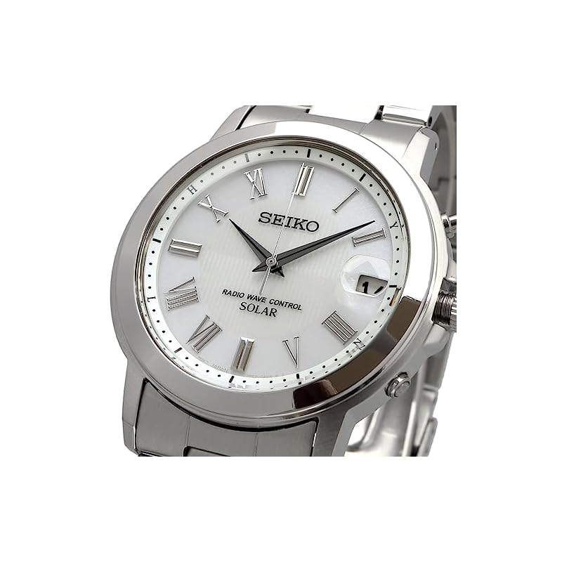 [Часы Seiko] Мужские часы Seiko Selection с солнечной и радиоуправляемой индикацией SBTM189
