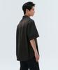 MUSINSA STANDARD Big Brush Relaxed Short Sleeve Denim Shirt [Yellow Black]
