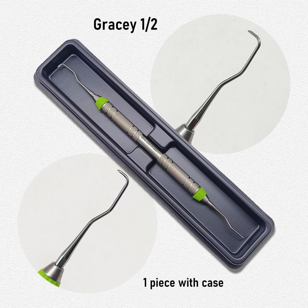 1 шт. Высококачественные стоматологические кюретки Грейси Пародонтальный скейлер Нержавеющая сталь Пародонтальные костные кюретки Перио