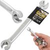 JCB 9x11 Mm Split Ring Spanner 2-sided Cr-V Steel 6-point