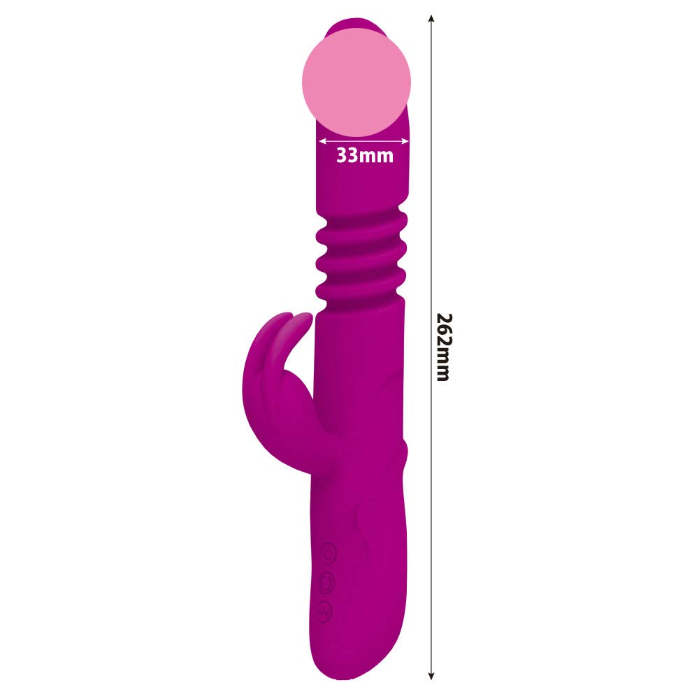 Toami Pretty Love Vibrator Piston Rotation Vibration Function 25097 All-in-One