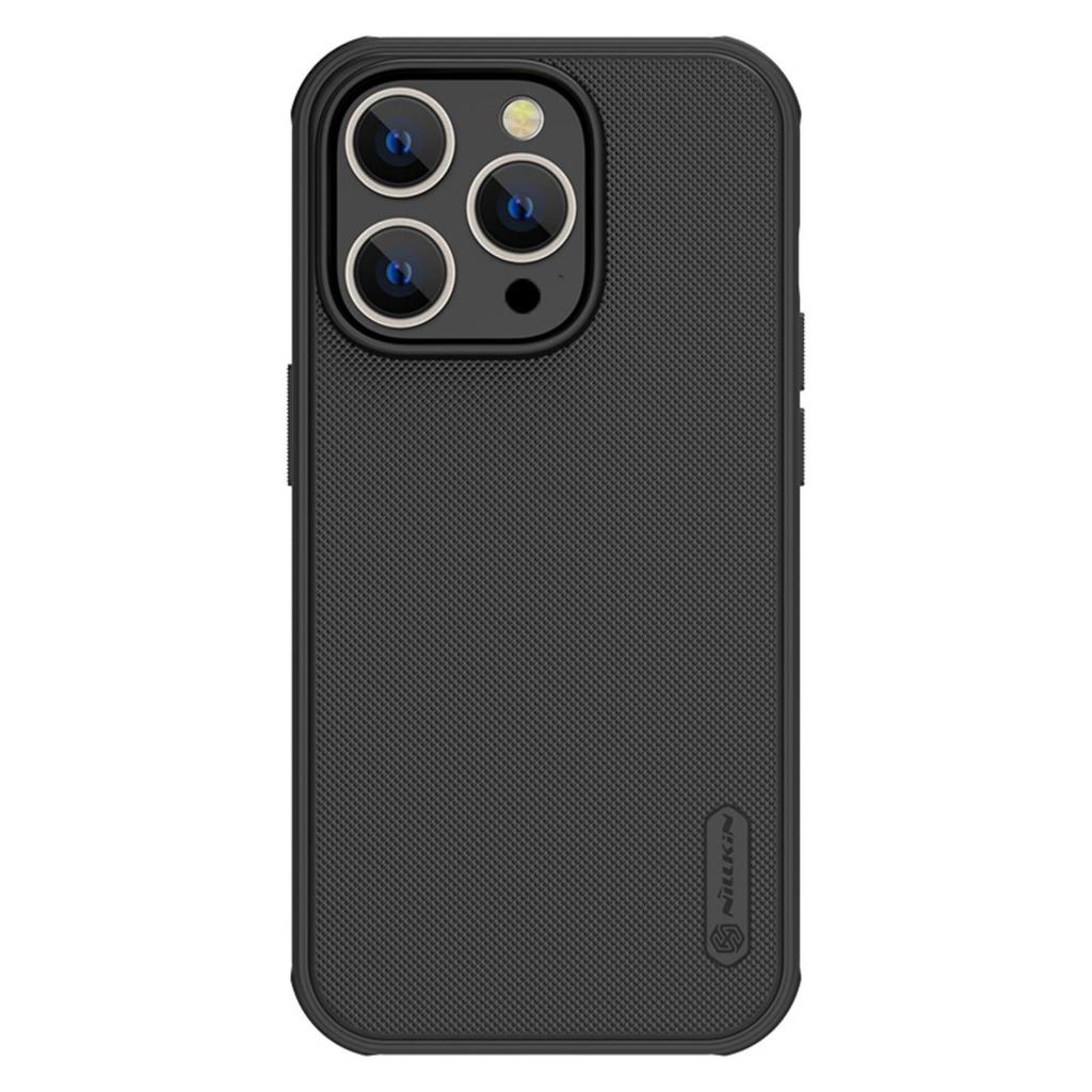 Nillkin Black Frosted Shield Pro Case for iPhone 14 Pro Max - Durable Back Cover